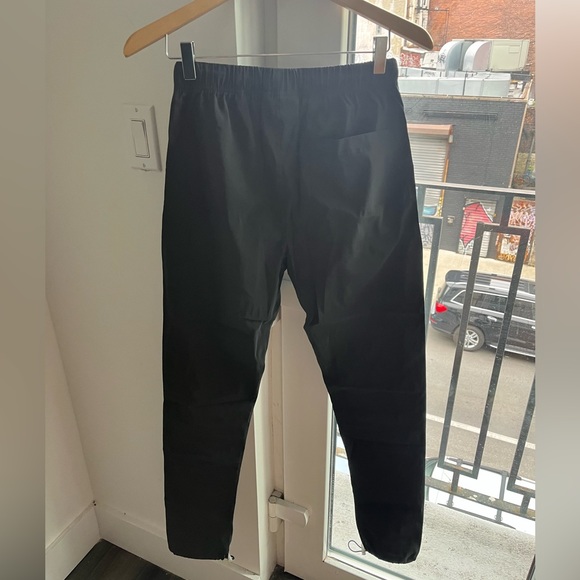 Essentials Black Reflective Track Pants - Picture 2 of 3